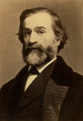Portrait du compositeur Giuseppe Verdi, c.1870
